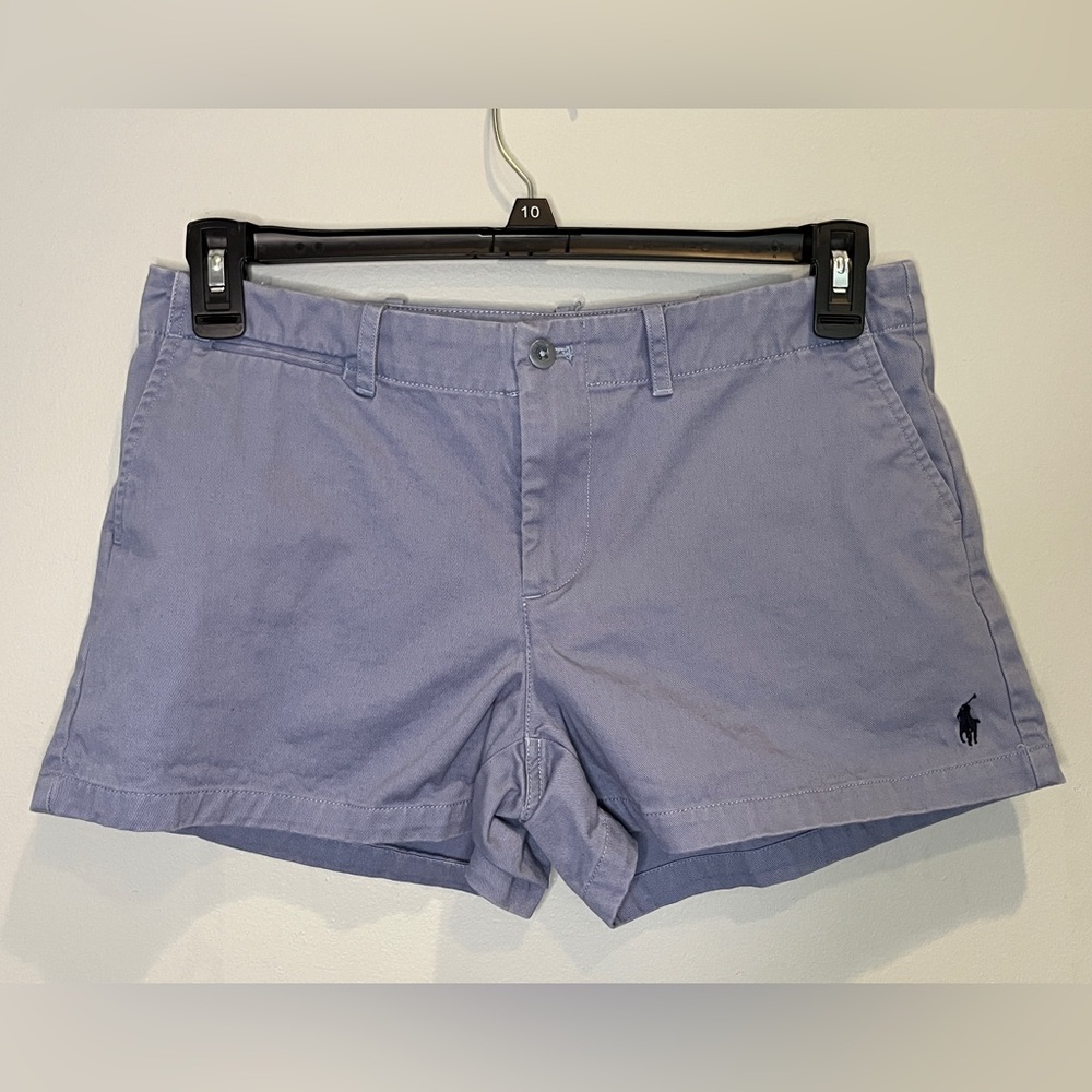 Ralph Lauren Sport Blue Cotton Shorts - Women’s Size 8